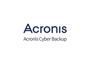 Acronis Cyber Backup