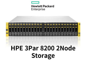 HPE 3Par 8200 2Node Storage [Usable 100T]