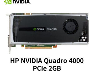 HP NVIDIA Quadro 4000 PCIe 2GB